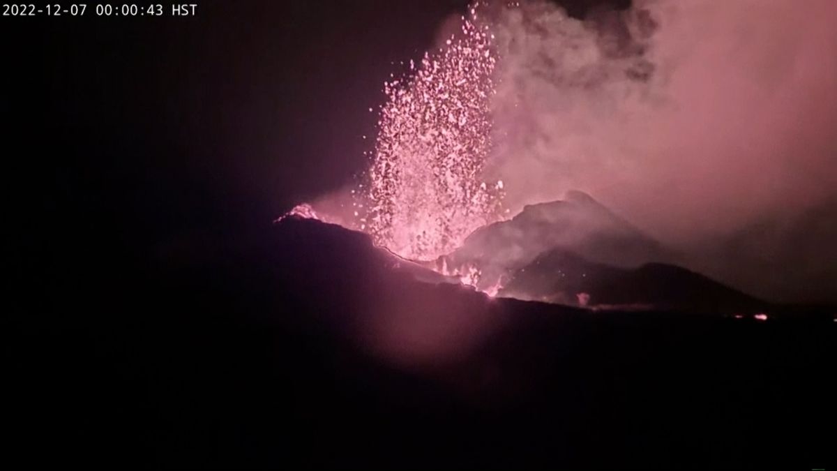 Největší vulkán světa chrlí lávu už přes týden